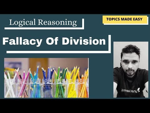 Fallacy of Division || Logical Reasoning || Naveen Sakh || Nta UGC NET Exam 2021 ||