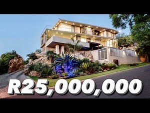 Inside a R25 Million ULTRA MODERN HOME by Francois Marais Architects in Bedfordview