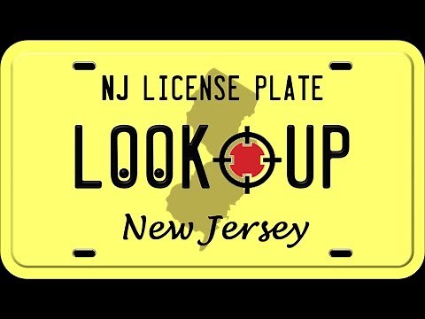 How to Reverse Search a New Jersey License Plate Number