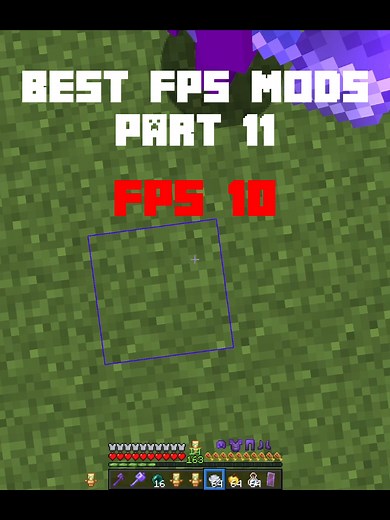 أفضل مودات رفع FPS في ماينكرافت