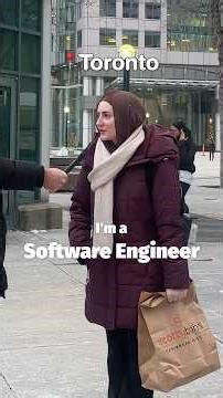 How much does a software engineer make in Toronto? #career #toronto #salary #income #incomeinterview
