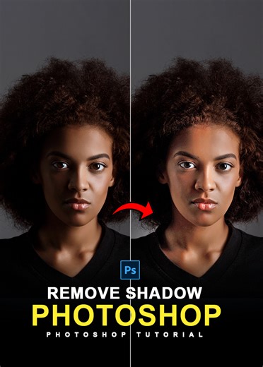 How to Remove Shadow on Face in Photoshop | Photoshop Tricks & Tips #removeshadow #photographyshadow #model #shadow #tutorial #faceshadowremove #photoshoptutorial #photoshoptutorial #graphicssolutiontricks #photoshopshorts #photoshopshortsvideotutorial #adobephotoshop2024 #adobephotoshopcc #adobephotoshopcs6 | Graphics Solution Tricks