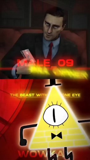 Bill Cipher vs Male_09 Comparison Edit Battle