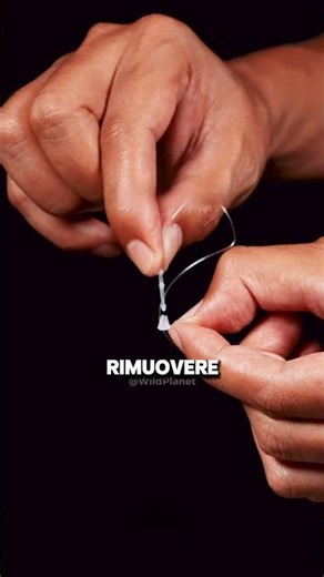 Here's how to remove a label without scissors! Try it!