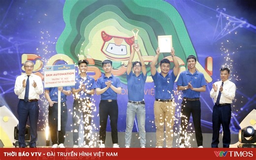 Toàn cảnh lễ trao giải Robocon Việt Nam 2024