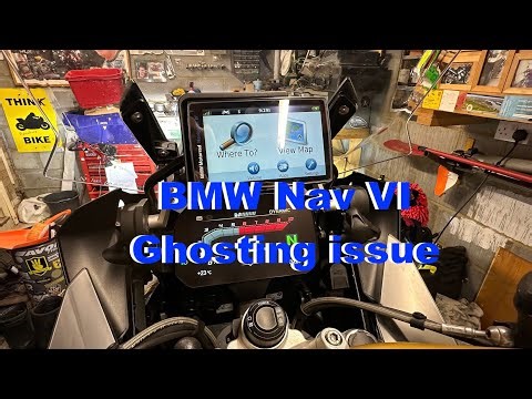 BMW NAV 6 Ghosting issue!