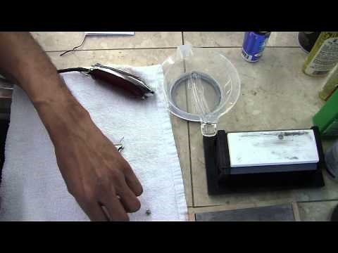 Wahl 5 Star Detailer - How to Sharpen Clippers - Wahl Detailer by David Warren