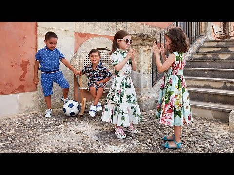 Dolce&Gabbana Children's Spring Summer 2020 Advertising Campaign