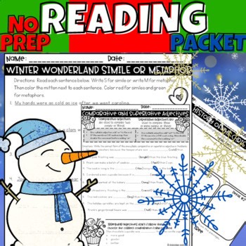 The History of the Christmas Tree Reading Passage Activities 4th Grade Worksheet