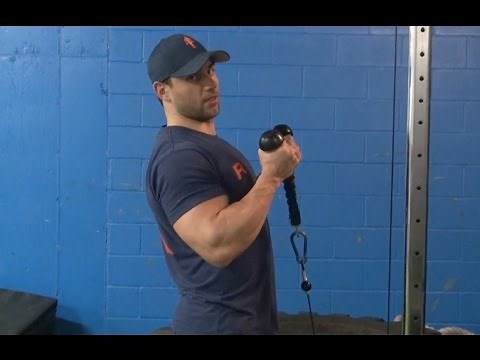How To Do Standing Rope Curls To Build Your Biceps