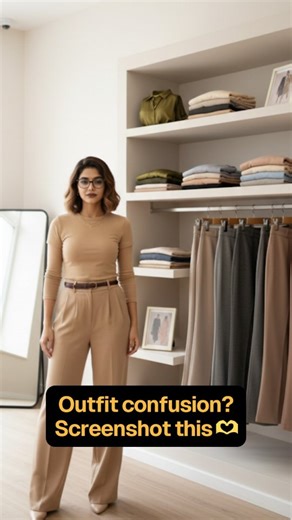 Anayaa sethia on Instagram: "Outfit confusion? 👖👚 Screenshot this & thank me later 🤍 If your pants are cute but the outfit still feels off — it’s probably the wrong top pairing 👀 This guide = ✨ no more trial & error ✨ no more “nothing to wear” panic ✨ instant outfit clarity 📌 Save this post 👯‍♀️ Share with your fashion-bestie 💬 Comment “STYLE” if you want more outfit hacks Follow @anayaa.sethia for daily styling tips that actually work 💅✨ #outfitinspo #stylingtips #fashionhacks #everyday