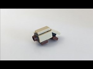Custom LEGO Pangolin Built From ONLY 10 Bricks!