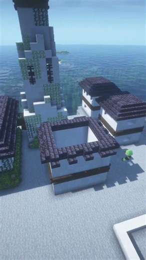 Day 3 of building a Medieval Harbour in #minecraft #minecraftbuilding #gaming #timelapse