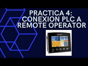 Practica #4 : Conectar PLC Unitronics a Remote Operator |Unitronics v430 (Visilogic)