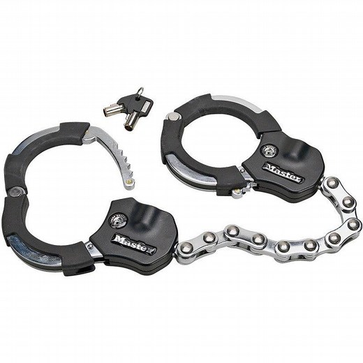 Anti Vol Menottes avec clé Master Lock Street Cuff
