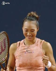 TITLE DEFENSE COMPLETE ✅🏆 Zheng Qinwen outlasts Muchova 6-4, 4-6, 6-2 to prevail once again at the Palermo Ladies Open! | WTA