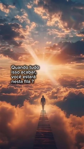A eternidade é real, e cada passo aqui ecoa lá. O caminho que você escolhe hoje define o destino da sua alma, não é sobre perfeição, é sobre entrega. O Pai ainda chama, a porta continua aberta para quem deseja voltar ✨ 📖As coisas que o olho não viu, e o ouvido não ouviu, e não subiram ao coração do homem, são as que Deus preparou para os que o amam - 1 Coríntios 2:9 Ama Jesus? Crê que esta vida é só o começo? Segue a página, receba lembretes diários do quanto você é amado(a)