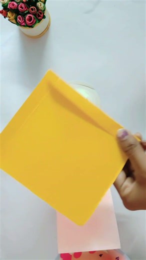 a beautiful gift card 💕💕💝#colourpapercraft #homemadepapercraft