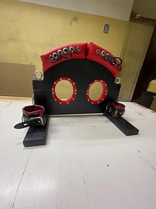 Foot Tickling Restraint Board – Toe Ties Bondage Device for Foot Fetish Play – Adjustable Foot Stocks – Kink Furniture - Etsy