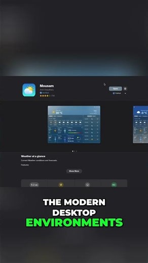 This Linux Weather App is Absolutely Beautiful #linux #gnome #foss