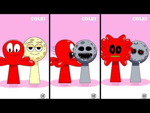Incredibox Sprunki OC The Moon meets Fred Phase 4 | Compilation Incredibox #sprunki