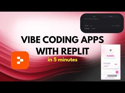How to Vibecode Apps with Replit - 5 Minutes Tutorial