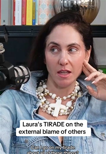 Laura’s TIRADE on the external blame of others. We do it too by the way. But true happiness is taking responsibility for your own contribution to the situation. And moving from there. #letsjuststartpodcast #lauraracky #christiancunningham #responsibility #blame @Laura Racky @Christian Cunningham