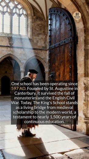 One school has been teaching students for nearly 1500 years. #history #education #ancienthistory #medieval | Historic Marks