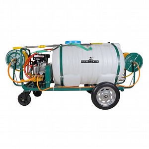 [Hot Item] 500L Trolley Type Gasoline Engine Agriculture Pump Power Sprayers with Hose Reel and Wheels