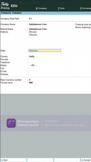 🔥 How to Create a Company in Tally Prime 6.0 | Easy Step-by-Step Guide 💻📊