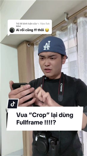 Trả lời @✎ 𝕋𝕚𝕖̣̂𝕞 𝔸̉𝕟𝕙 𝟖𝐭𝐡𝟒 mãi mãi 1 tình yêu với máy Crop 🤣📸 #xuhuong #canon #fyp #kyyeu #photography