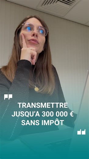 Clairefinance on Instagram: "Donner de l’argent à ses enfants peut coûter très cher. 👉 Une donation de 200 000 € sans stratégie peut générer jusqu’à 30 000 € d’impôts, selon la situation familiale et les abattements disponibles. Pourtant, une exception temporaire existe jusqu’au 31 décembre 2026. Pendant cette période, il est possible de transmettre jusqu’à 300 000 € de dons d’argent totalement exonérés d’impôt, à condition que les fonds servent à : – l’achat d’un logement neuf ou en VEFA, – un