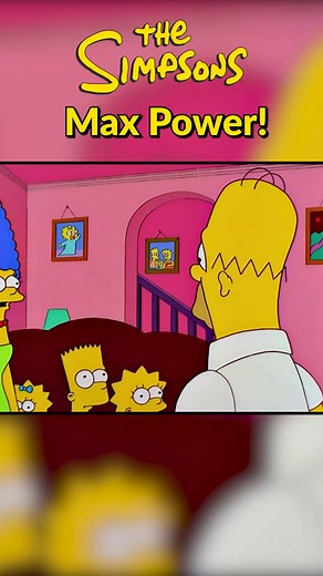 Max Power! The name you'd looove to tooouchhh! The Simpsons #shortsreels | Perfectly Cromulent