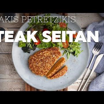 Vegan Steak Seitan | Akis Petretzikis