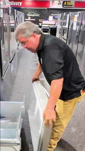 How to remove freezer drawers on a Whirlpool French door refrigerator