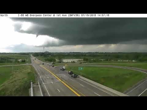 Iowa DOT July 19, 2018 Bondurant Tornadoes