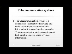 Basic Telecommunication