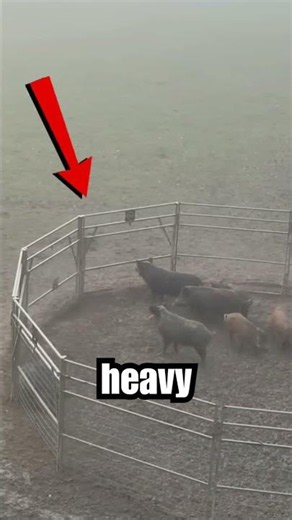 These hogs destroyed the land😲