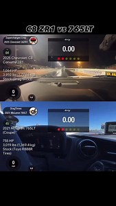 C8 ZR1 vs McLaren 765LT: They say you’re not fast until you can beat a Mac. 🤘🏼 . . -via @superchargederay and @dragtimescom . . #cars #corvette #c8 #zr1 #mclaren #765lt #supercar #hypercar #twinturbo | Austin DeHaven