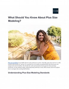 What Should You Know About Plus Size Modeling_ - SlideServe