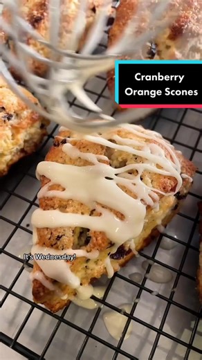Delicious Cranberry Orange Scones Recipe
