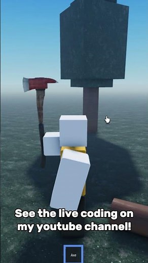 ROBLOX STUDIO: Free Wood Cutting System (99 Nights in the Forest inspired) + Free model