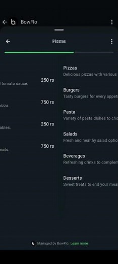 WhatsApp Flow Builder for Pizza Ordering | No Code with BowFlow