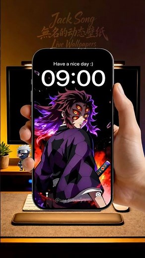 Live Wallpaper | Demon Slayer - Kokushibo & Yoriichi