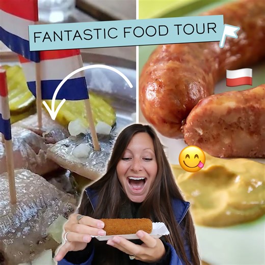2.1M views · 14K reactions | Feasting On Polish, Ljubljana & Dutch Food! | Kara and Nate | Facebook