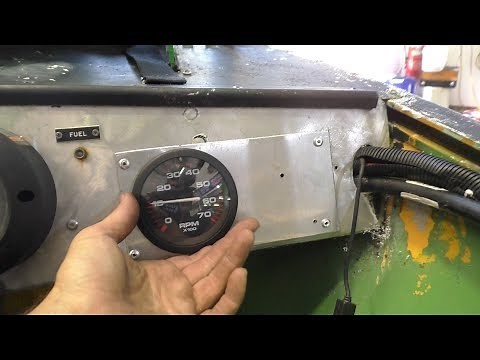 Installing and calibrating an outboard tachometer