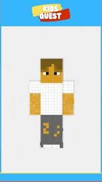 Minecraft Skin Creation for Kids! 🎨 TigerKingMC Designs His Own Skin | KidsQuest