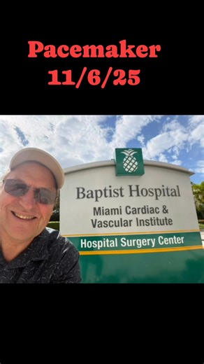 The pacemaker surgery was successful. Thanks for all the good wishes and prayers!!! | Ted Lapekas