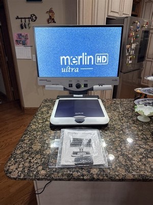 Enhanced Vision Merlin Ultra 1080 HD 22" Video Magnifier MR2UE22A w/Remote/Inst | eBay