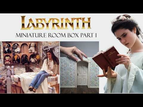 The Labyrinth Miniature Roombox Diorama Part 1